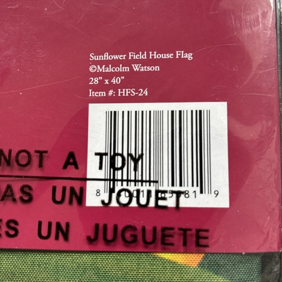 Erin‘s Garden house/porch flag-Sunflower Field- all weather,mildew fade resist - Picture 4 of 4